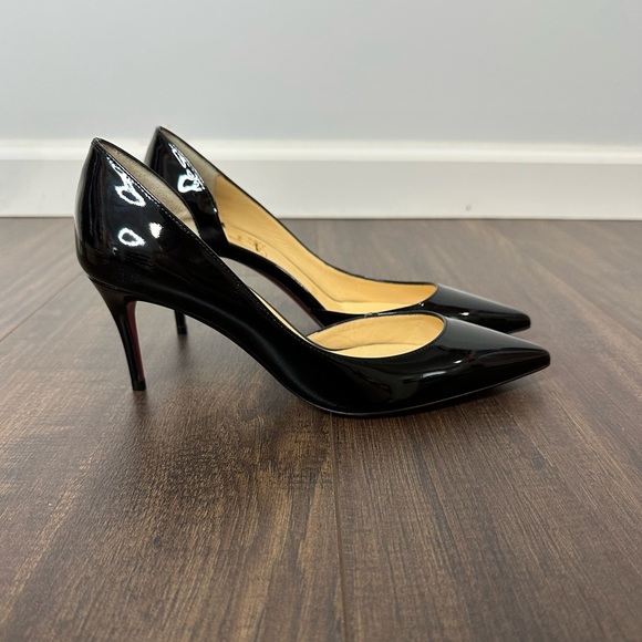 Christian Louboutin Iriza 70 Patent Heels - Picture 5 of 12